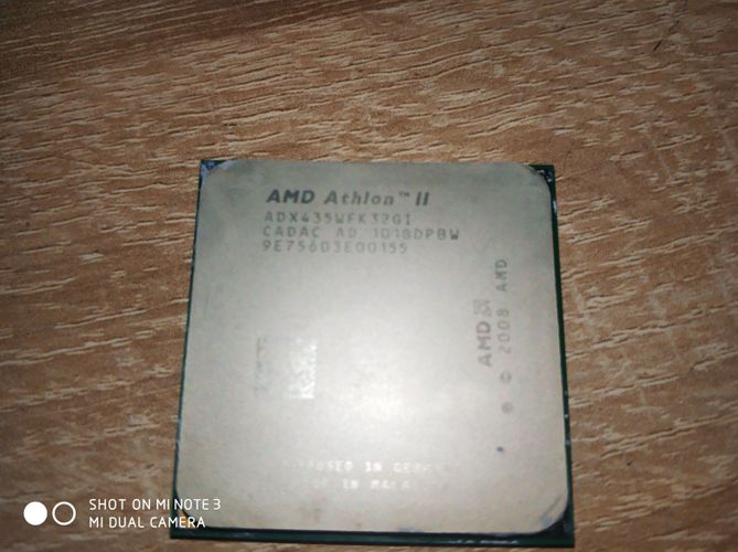 Процессор ''Amd athlon II x3 435'' socket am3