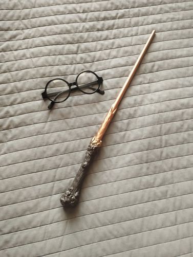 Очки и палочка Гарри Поттера 