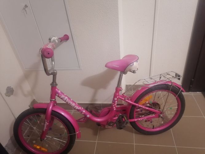 Велосипед для девочки от 5 до 8 лет 