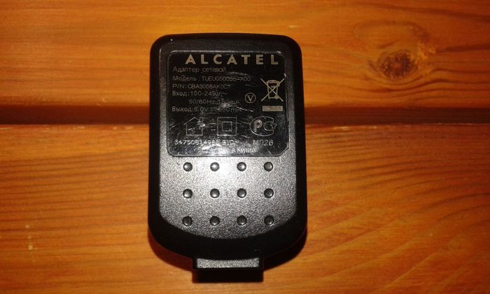 Зарядное устройство Alcatel USB