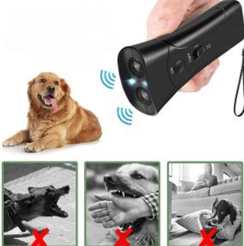 Ультразвуковой отпугиватель собак Ultrasonic Dog ChaserDog Trainner / Кликер для отпугивания собак и
