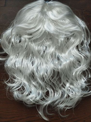 Белый парик карнавальный для девочки и взрослого 