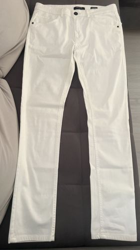 Белые, мужские джинсы, размер 30