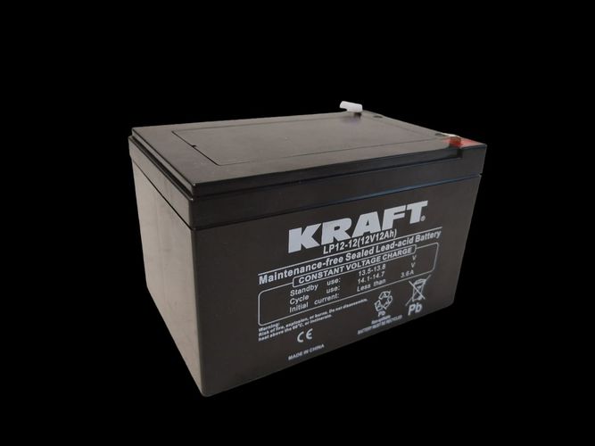 Аккумулятор KRAFT 12V-12Ah