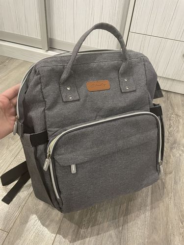 Рюкзак (сумка) для мамы с мини кроваткой и отделен