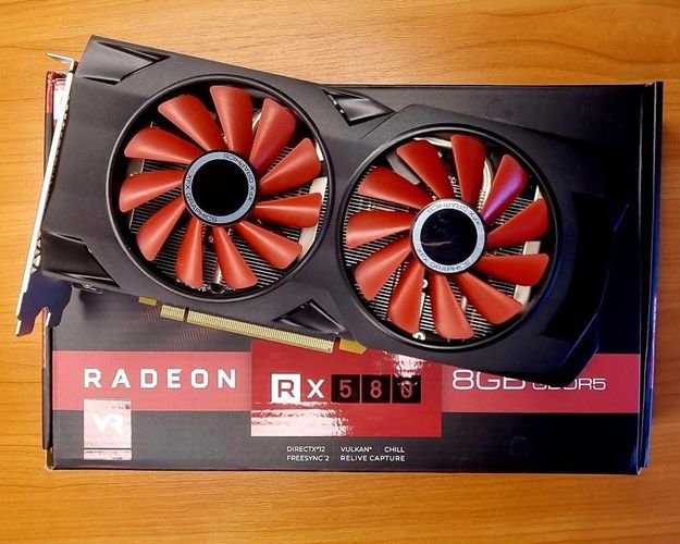 Видеокарта AMD Radeon RX 580 8Gb 256b GDDR5 . Гарантия