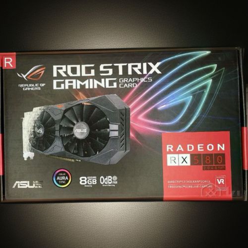 Видеокарта AMD ASUS GAMING STRIX Radeon RX 580 8Gb 256b . Гарантия