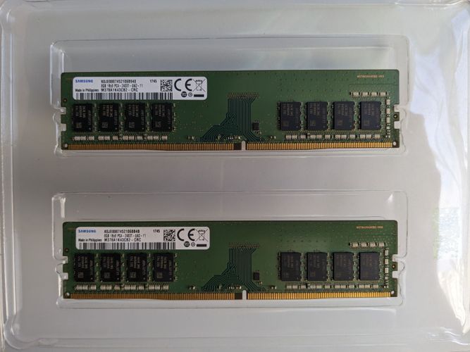 DDR4 2400Mhz 2x8Gb Samsung