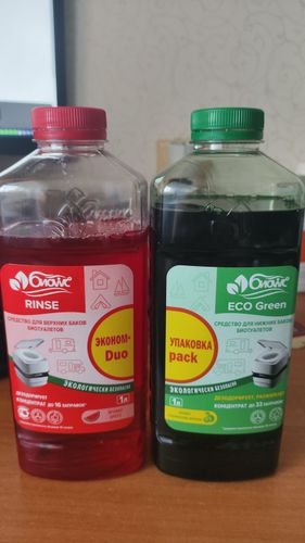 Жидкость для биотуалета БиоWC Rinse + Eco Green