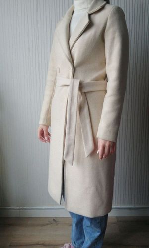 Длинное женское пальто