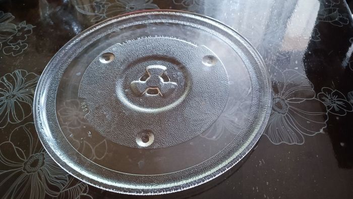 Тарелка для микроволновой печи 27 см диаметр