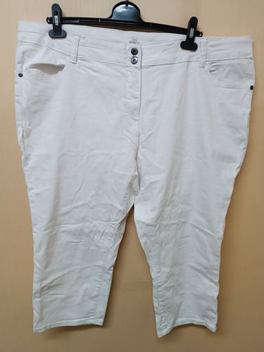Капри джинсовые большого размера 62-64-66