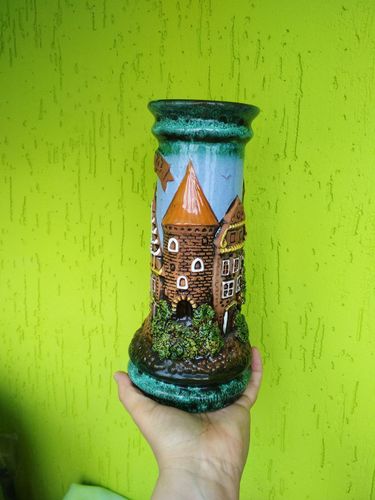 ваза керамика 25см RIGA