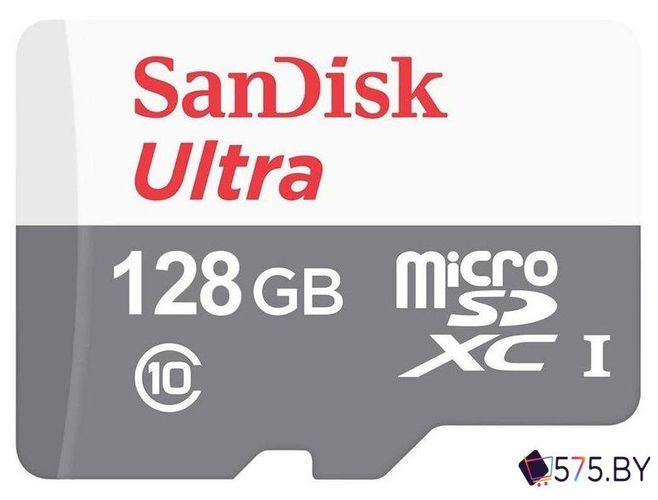 Карта памяти SanDisk microSDXC SDSQUNR-128G-GN6MN 128GB