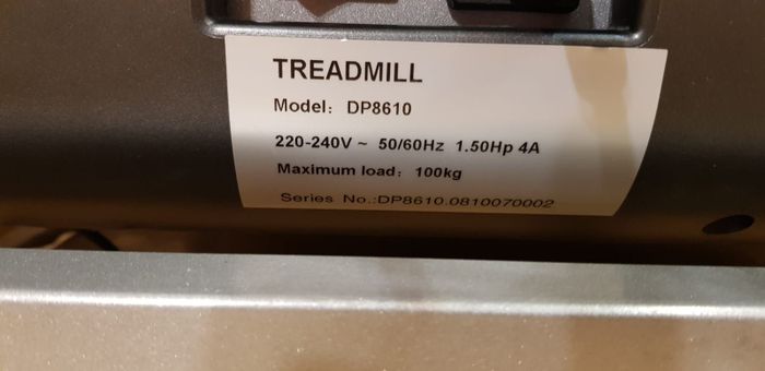 treadmill dp8610 беговая дорожка