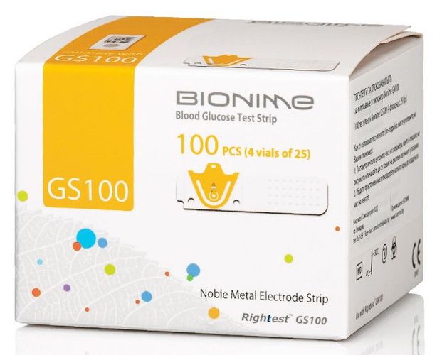 Тест-полоски Bionime GS-100
