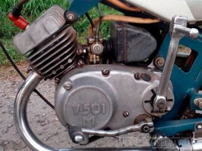Мотор V-501 на мопед Дельта Карпаты