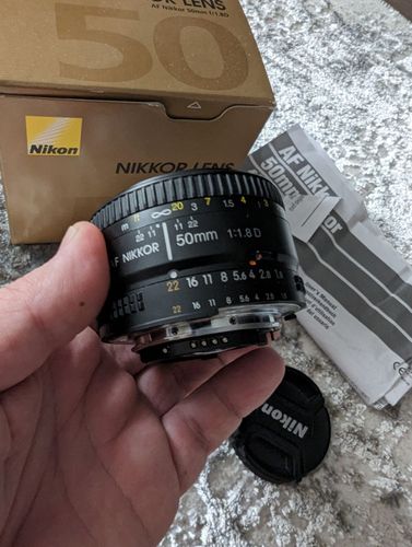 Объектив Nikon Nikkor 50mm 