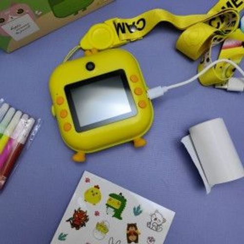 Детский фотоаппарат с мгновенной печатью Childrens Time Print Camera (фото, видео, поддержка SD-card