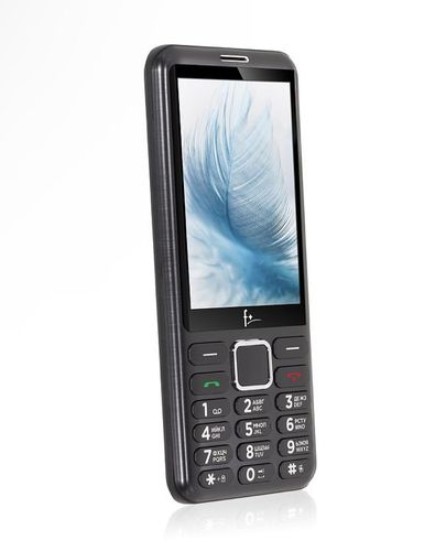 Мобильный телефон F+ S350 +ЗУ WC-111, Dark Grey