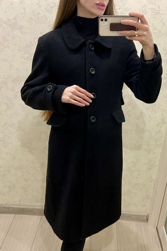 Лаконичное пальто (50% шерсти)