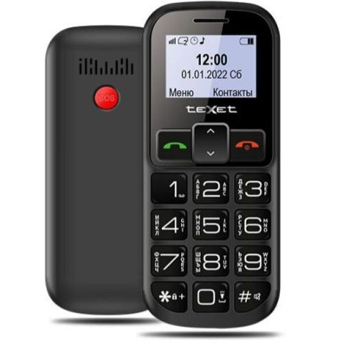 Мобильный телефон TeXet TM-B322 ( кнопка sos, большие цифры, для пожилых