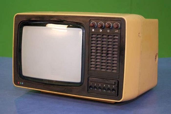 Телевизор Электроника 25ТЦ-313Д 1985 года рабочий