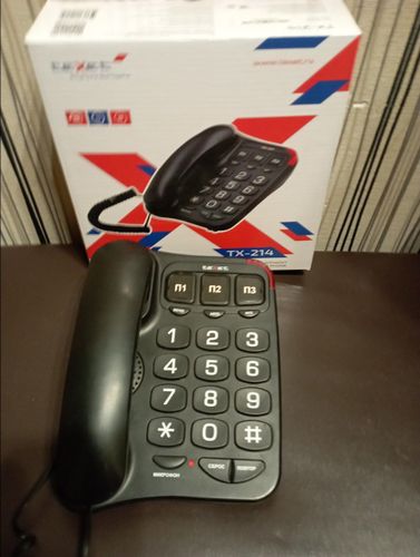 Проводной телефон ''teXet TX-224''.