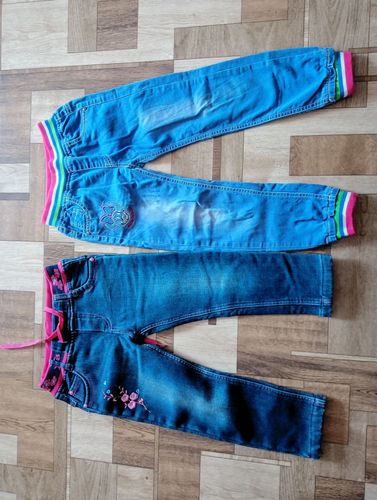 Штаны, джинсы лотом 110-116