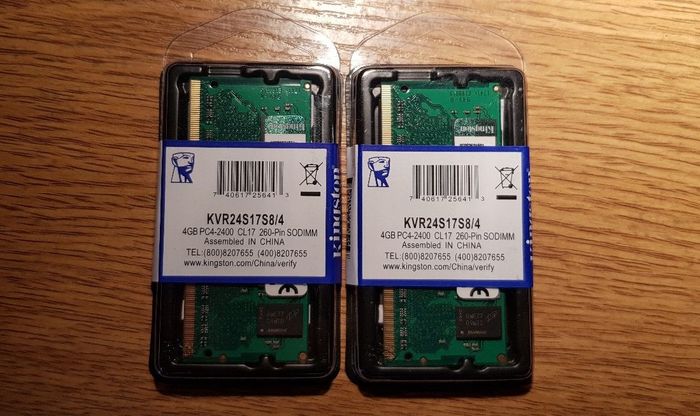 Оперативная память DDR4 4GB 8Gb 2666 Kingston ноутб