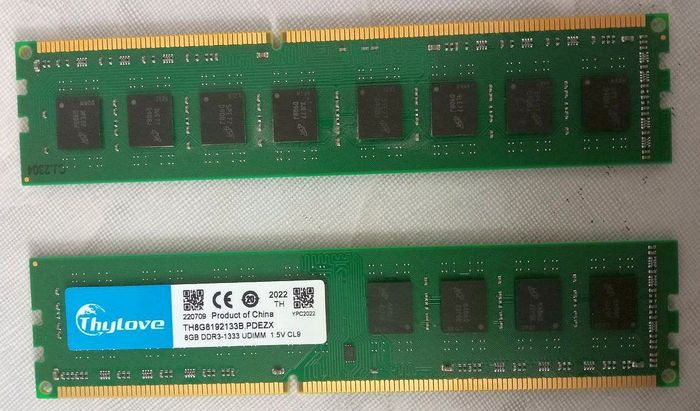 Оперативная память ПК 8GB DDR3 UDIMM