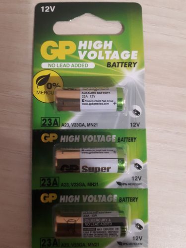 Батарейки алкалиновые GP 23A(A23, V23GA, MN21)