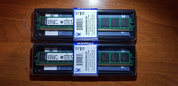 Оперативная память (ОЗУ) DDR2 2GB, 4GB