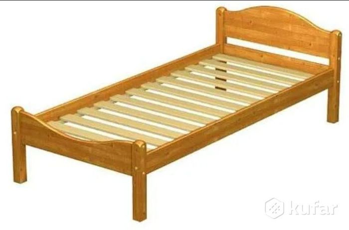 Кровать односпальная с матрасом 