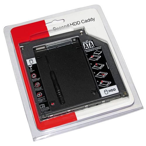 Переходник SSD/HDD/DVD Optibay Caddy 12,7 и 9,5 мм