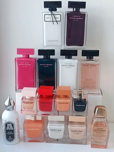 Narciso Rodriguez Attar collection