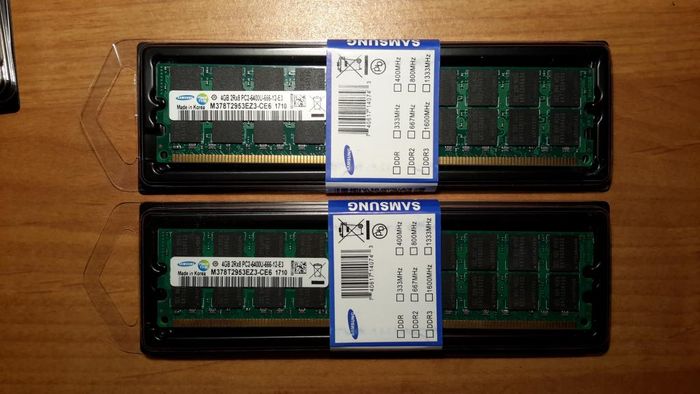 Оперативная память DDR2 4Gb 800МГц Samsung