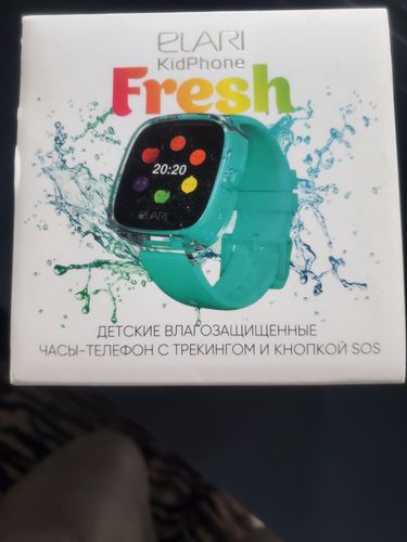 Часы-телефон ELARI KidPhone 4 Fresh (KP-F) Бирюза