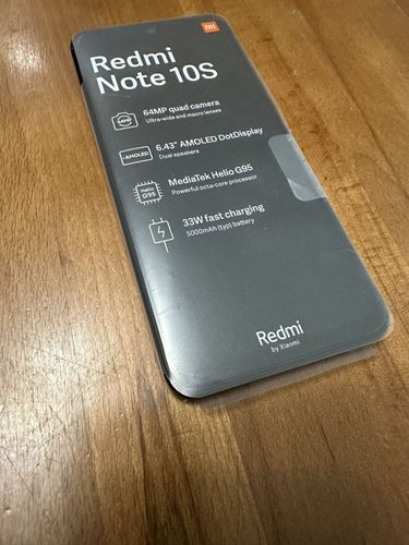Новый Xiaomi Redmi Note 10s 128Gb Black