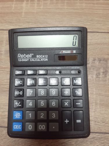 Калькулятор REBELL  BDC 412