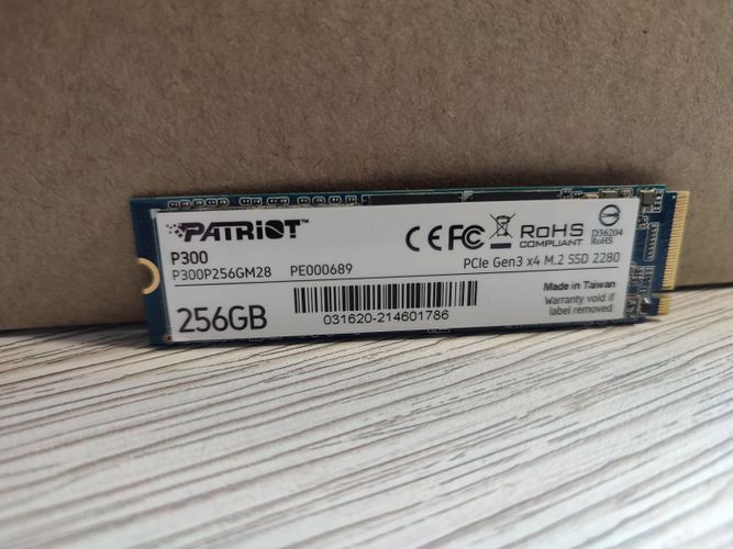 SSD Patriot p300 256gb 