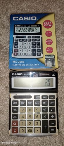 Калькулятор Casio  MX-2088 настольный 12 разрядный