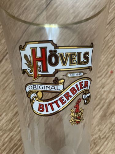 Бокал/стакан Hovels bitter bier