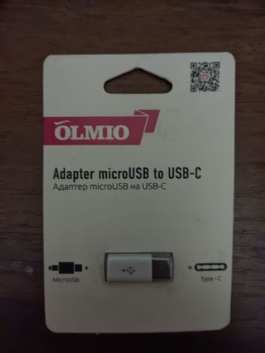 Адаптер (переходник) microUSB на USB-C 
