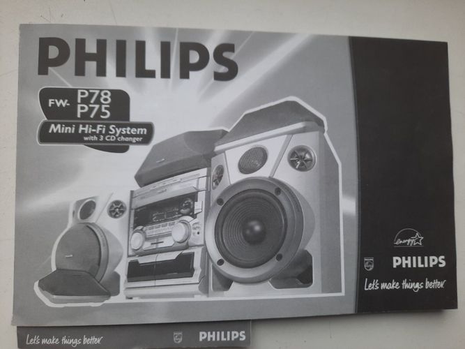музыкальный центр Philips-FW-P-75