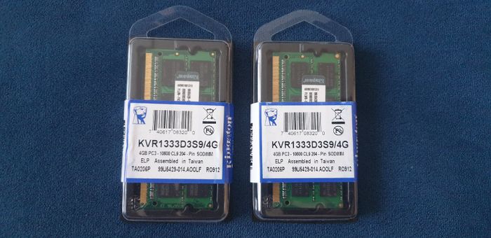 Оперативная память DDR3 4GB, 8GB Kingston Ноутбука