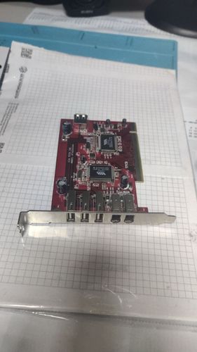 Планка VIA PCIe1394a+2 _USB 2.0