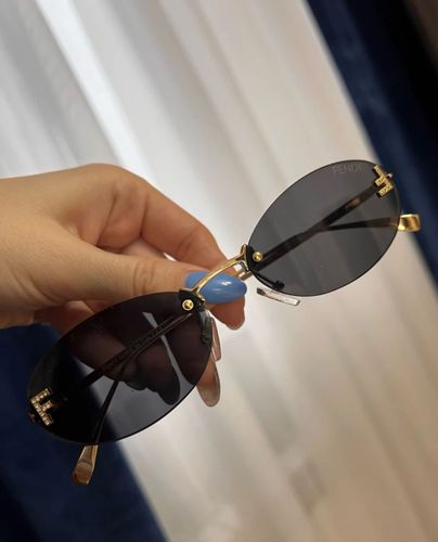 Новые очки Fendi с гравировкой копия люкс 