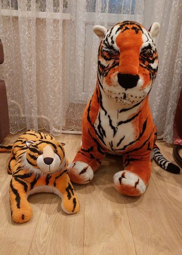 Мягкие игрушки тигры