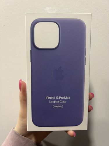 iPhone 13 Pro Max Leather Case Wisteria 